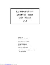 Castles Automation EZ100 PC Series User Manual